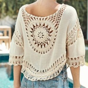 Crochet Beach Cover NWOT